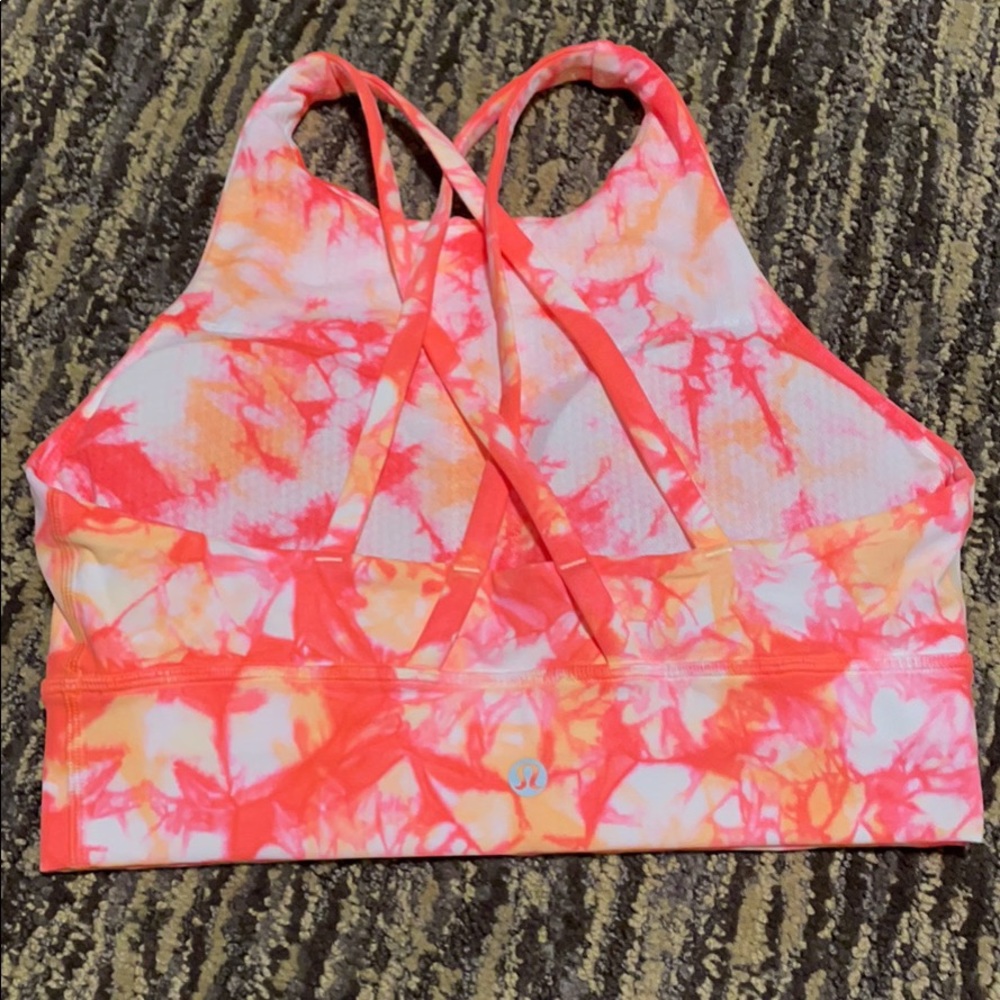 Lululemon tie died sports bra size 6